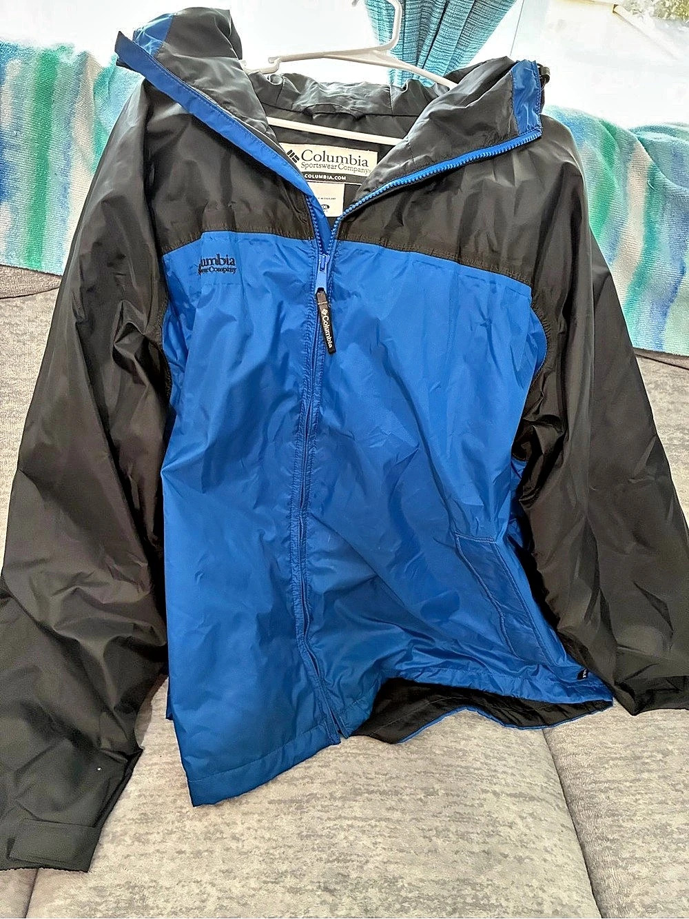 Columbia Watertight II Jacket Colorblock Blue & Black XXL